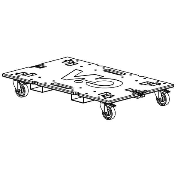 dB Technologies Transport Dolly für 3x Vio S218
