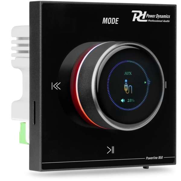 Power Dynamics Powerline B50B Einbauverstärker BT/LCD Black