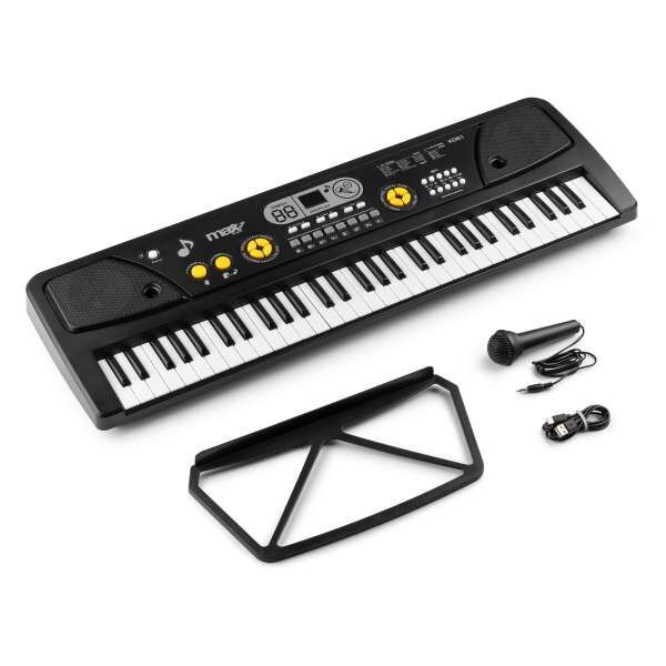 MAX KD61 Keyboard - 61 Tasten, Batteriebetrieb