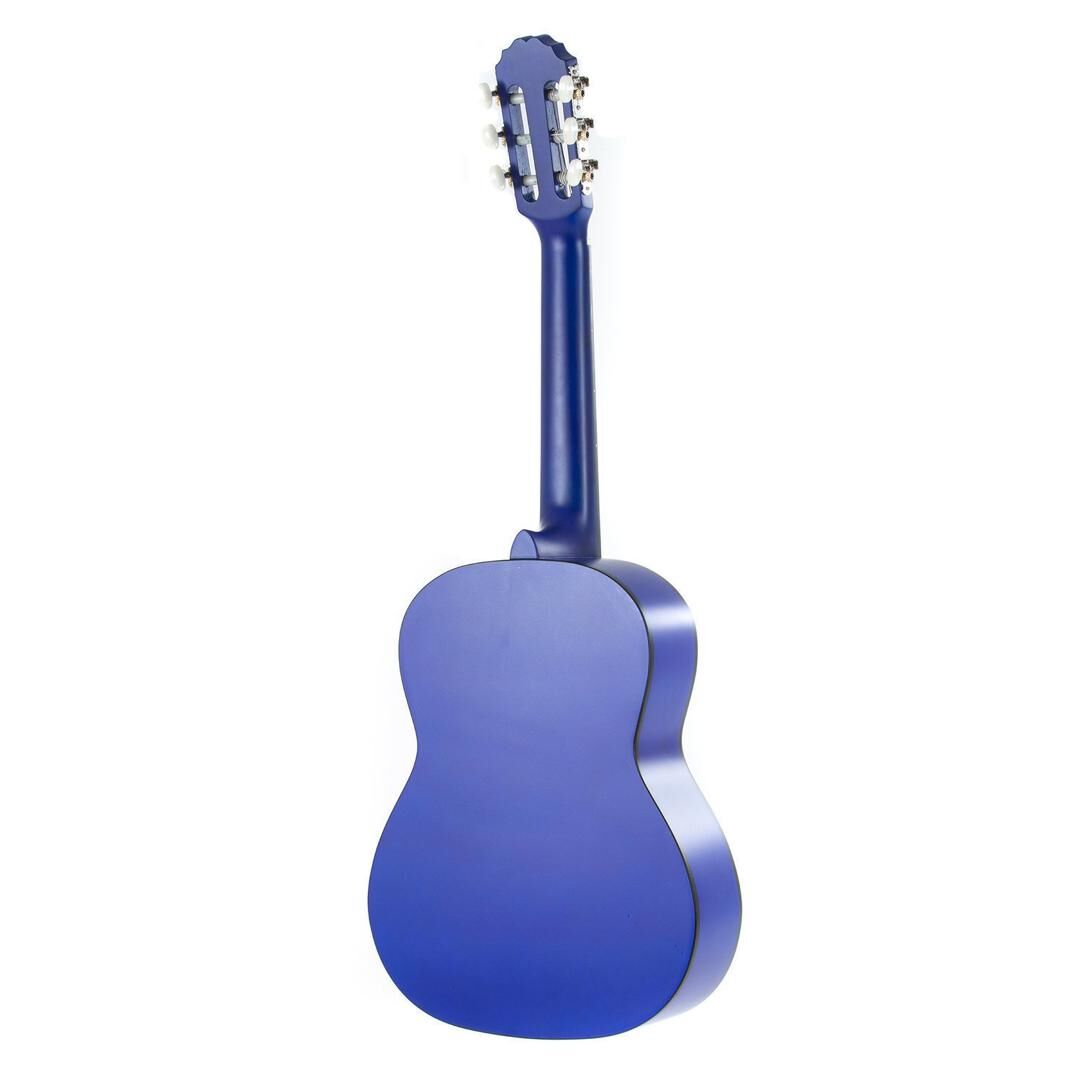 PURE GEWA Klassikgitarre Basic 1/2 Transparent Blau