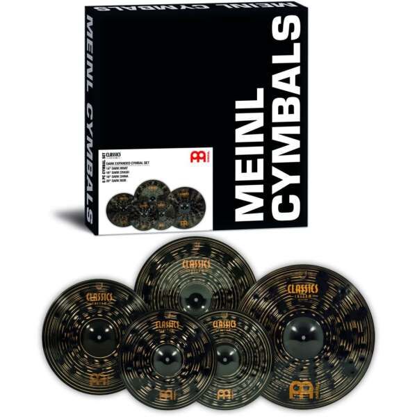 MEINL Cymbals Classics Custom Dark Expanded Cymbal Set