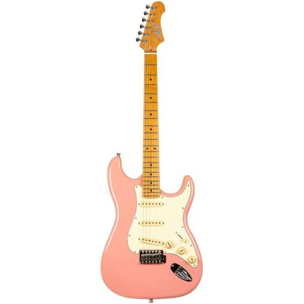 Jet Guitars JS-300 BGD Burgundy Pink
