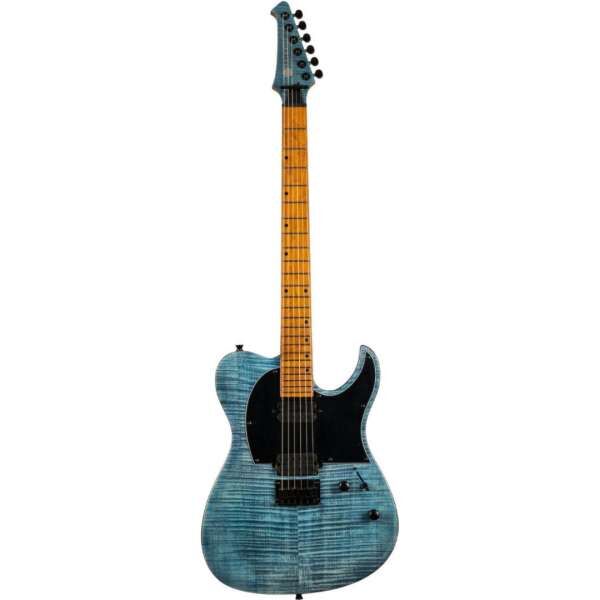 SPIRA Guitars T-450 Transparent Blue
