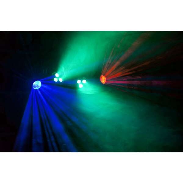 MAX Partybar 1 LED Lichtanlage mit 2 x Par und 2 x Jellymoon