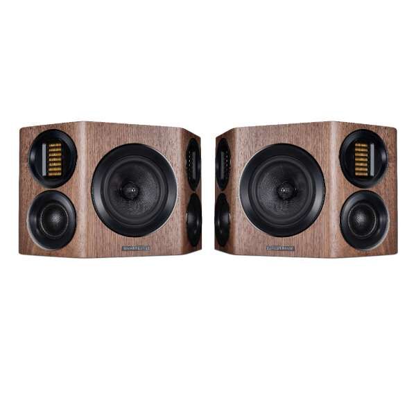 Wharfedale Evo 4.S Surroundlautsprecher Paar 3-Wege Walnut