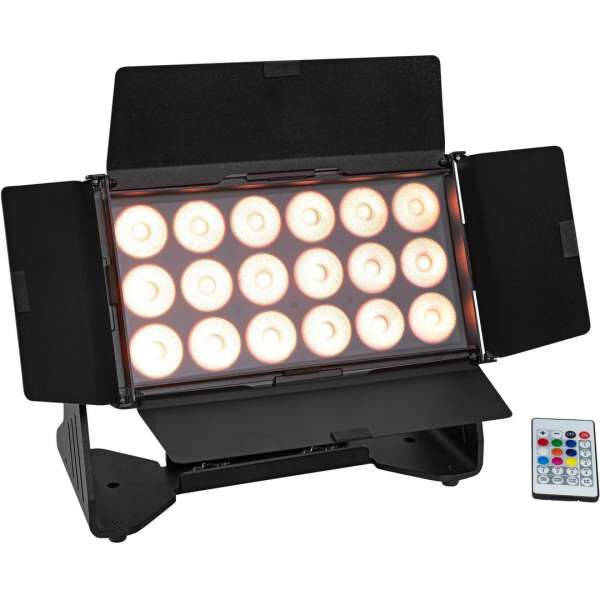 EUROLITE Multiflood IP 18x10W RGBW Wash CRMX