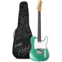 MAX Rebel TE Electric Guitar Metallic Green