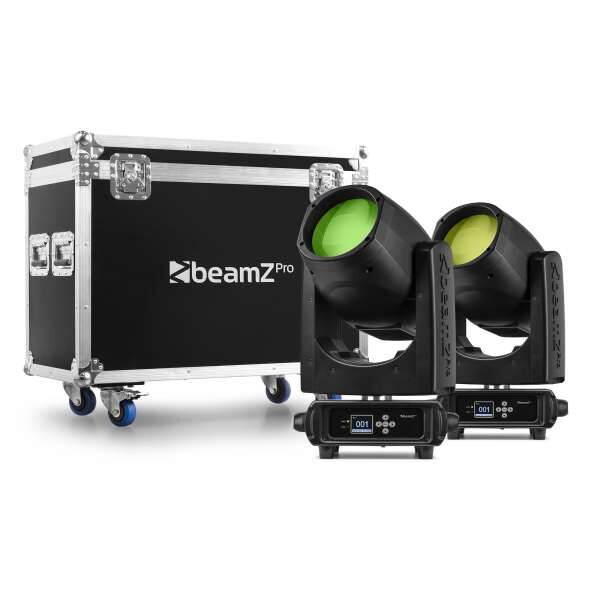 BeamZ Pro Tiger 9R 260W Beam Moving Head Tourset