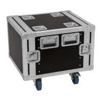 ROADINGER Rack Profi 8HE 45cm mit Rollen