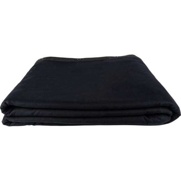 Wentex Bühnenvorhang aus Molton 320 g/m² 600 x 400 cm schwarz