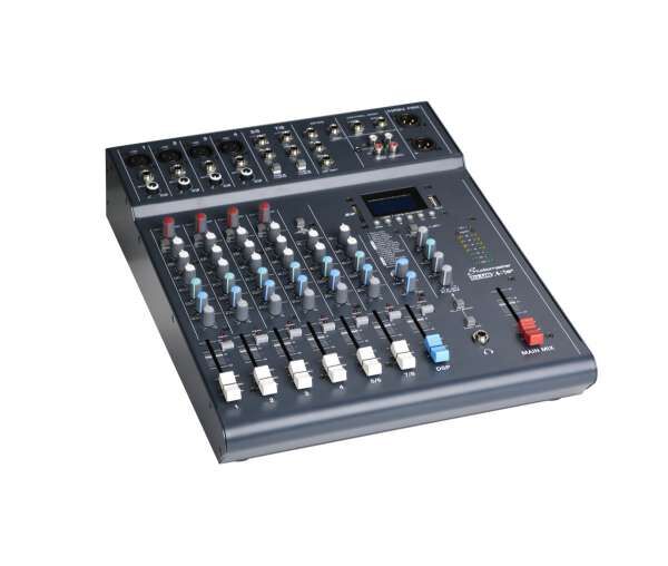 Studiomaster Club XS8+ Mischpult mit Effekten, Bluetooth und USB