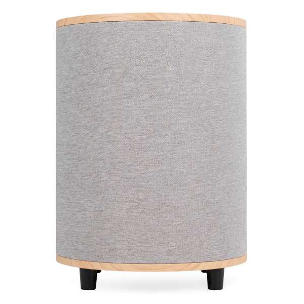 Audizio SW60R Active Subwoofer Round 120W Light Wood