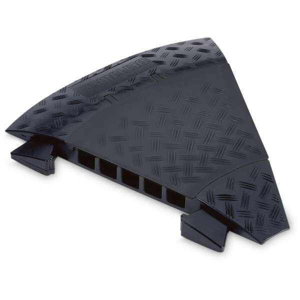 Defender MIDI C BLK - 45° Biegung für Kabelbrücken 5 Kanäle schwarz