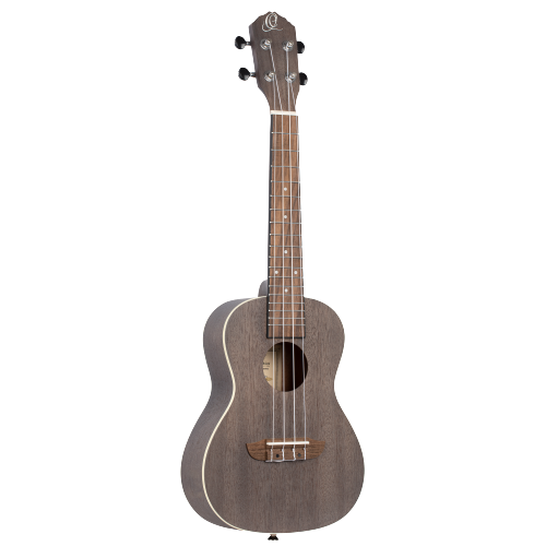 Ortega RUCOAL-L Konzert Ukulele Coal Black Linkshand Lefty