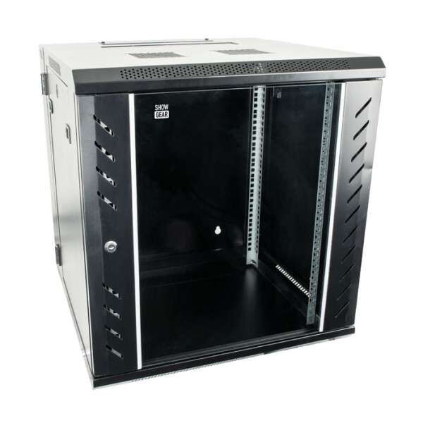 Showgear RCA-WMF-15 - 15HE 19 Zoll Rack-Gehäuse mit Glastür