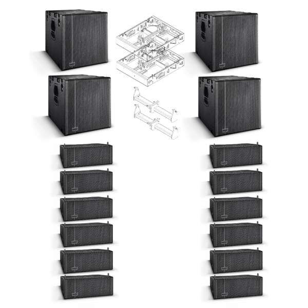 NEXT Line Array System LA26 6x2 aktiv