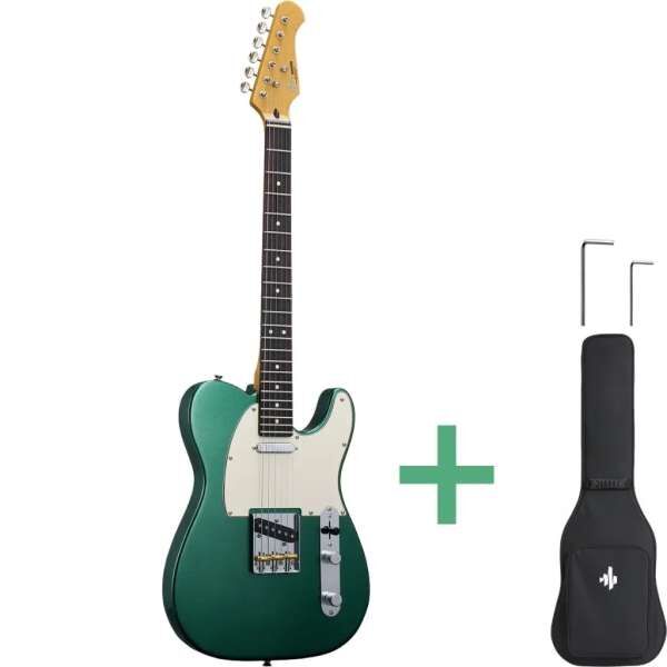 Donner DTL-600 E-Gitarre green metallic