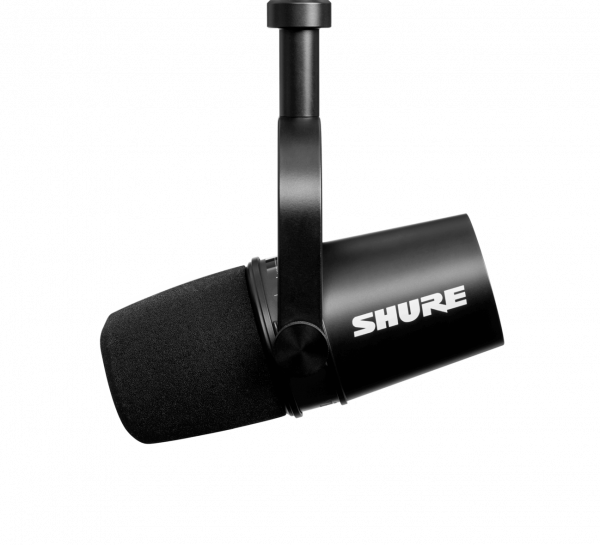 SHURE MV7-K Podcast-Mikrofon