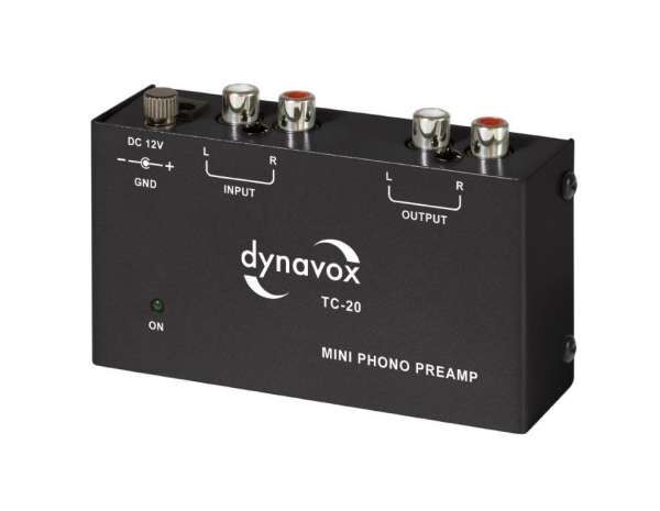 Dynavox TC-20 Phonovorverstärker schwarz