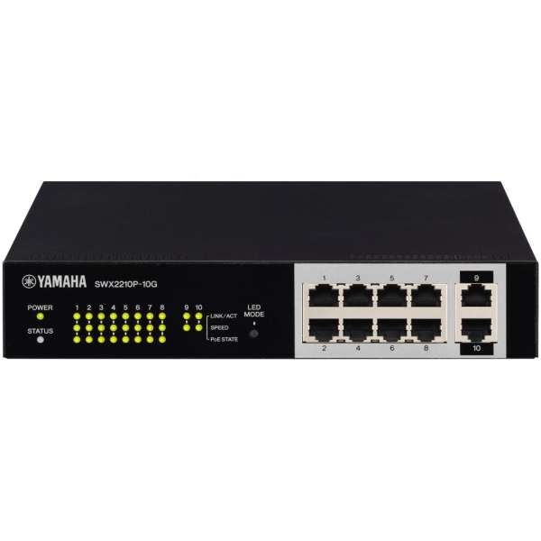Yamaha SWX2210P-10G L2 Switch