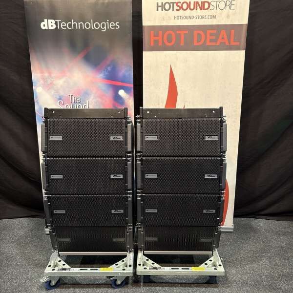 dB Technologies ViO L208 Line Array Tourset 8 B-Ware