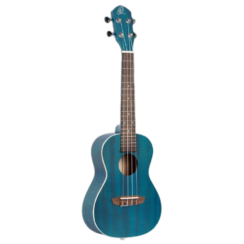 Ortega RUOCEAN Konzert Ukulele Ocean Blau Linkshand Lefty