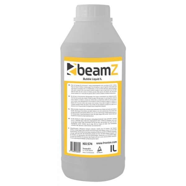 BeamZ Seifenblasen Flüssigkeit , 1L Fluid