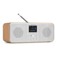 Audizio BUCINE Stereo Internet Radio mit DAB+ silber