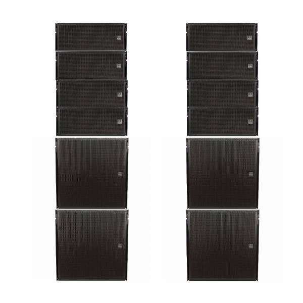 IHOS DILOS Fullstack aktives Line-Array PA System 15200W RMS