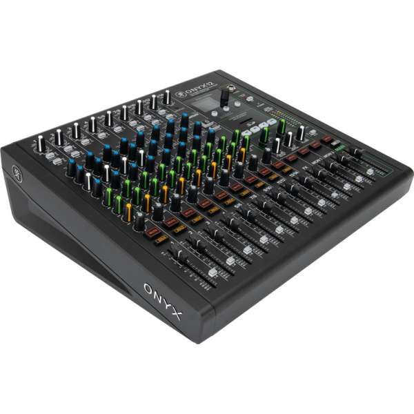Mackie ONYX12 - 12-Kanal Premium Analogmixer mit Multi-Track USB