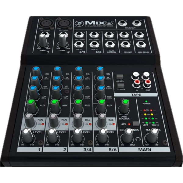 Mackie Mix8 - 8-Kanal Kompaktmixer