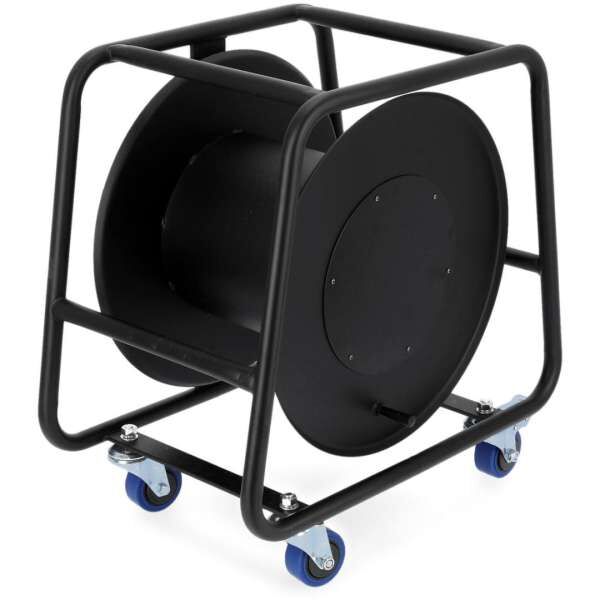 Adam Hall Cables 70230 - Industrial Kabeltrommel mit Rollen Größe S
