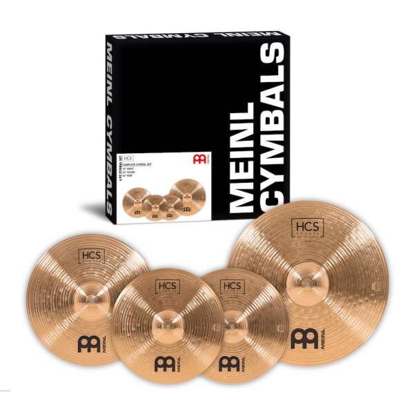 Meinl HCSB141620 Cymbal HCS Bronze Becken Set Standart