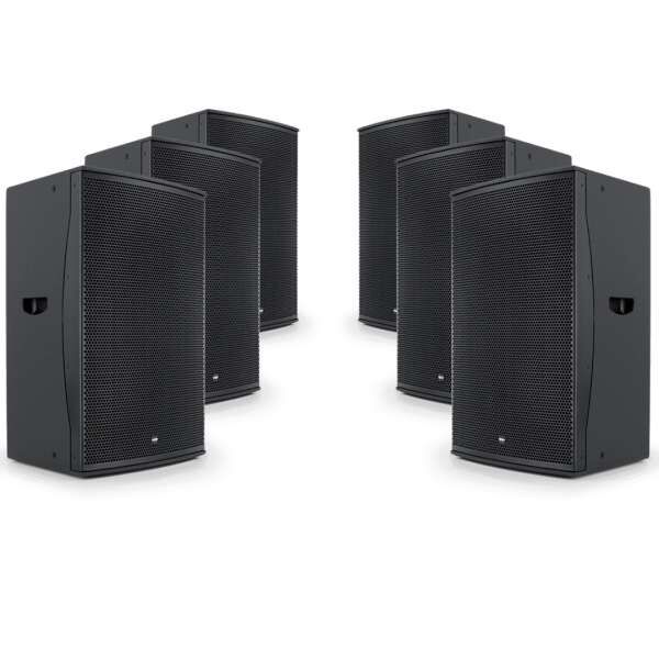 NEXT audiocom 6Pro15A - Aktives Installations-Set mit 4800W RMS