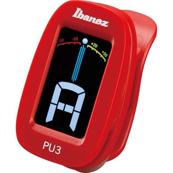 Ibanez Chromatic / Automatic Clip Tuner Stimmgerät - Rot