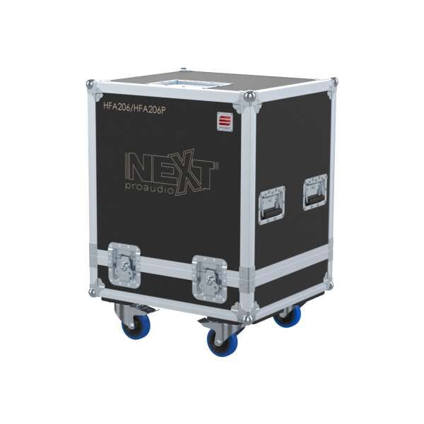 NEXT Flight-Case für 4 x HFA206 / HFA206p