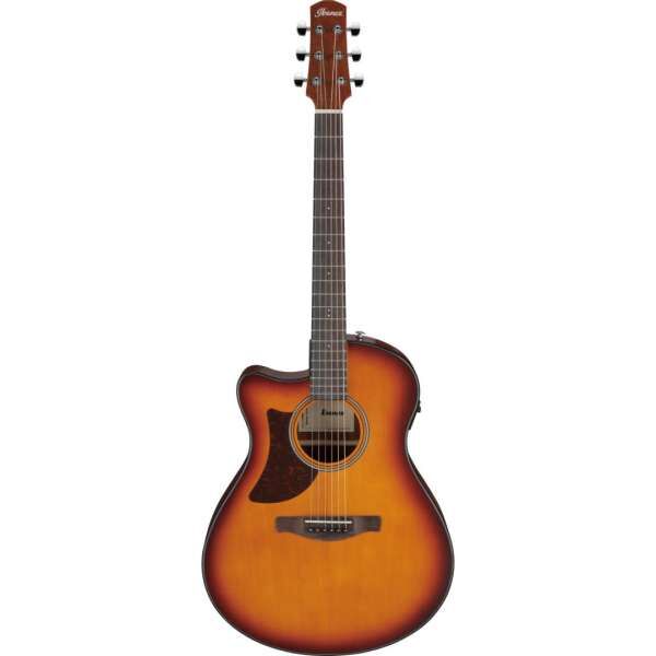 Ibanez AAM50LCE-OLB - Advanced Acoustic AAM Akustikgitarre 6-String Lefty - Open Pore Light Brown