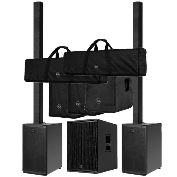 RCF EVOX J11 SUB 15-AX Extendet Tourset mit Covern