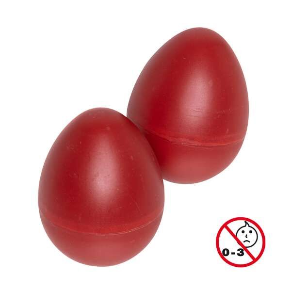 Stagg EGG-2 RD Egg shaker rot - Percussion Schütteleier paar