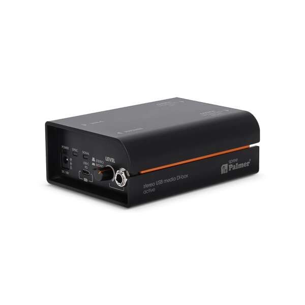 RIVER spree - Aktive Stereo-Media-DI-Box mit USB-C