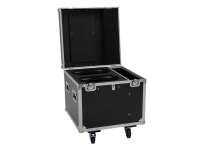 ROADINGER Flightcase PRO 2 x IP TMH-W285 mit Rollen