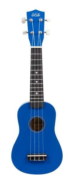 De Salvo UKSBL Sopran Ukulele Blau