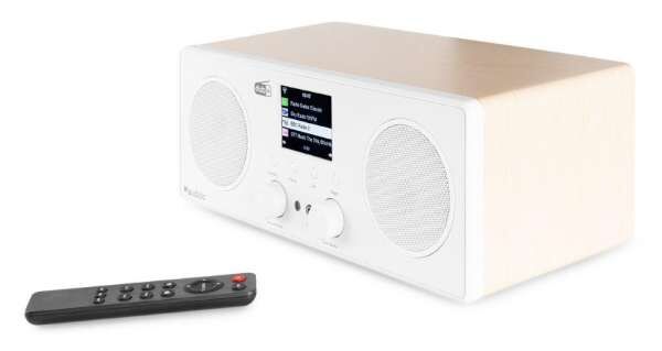 Audizio Bari Internet Radio mit DAB+ und FM sowie Bluetooth weiß