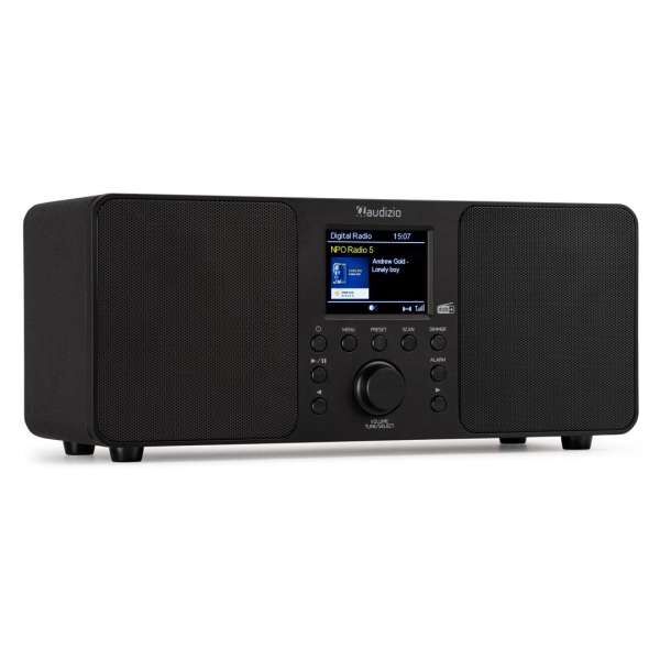 Audizio Genua DAB+ Stereo Radio Black