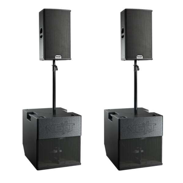 NEXT proaudio HFA12.18-System Club PA Set aktiv