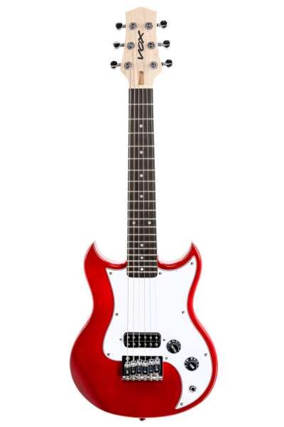 VOX mini E-Gitarre Humbucker, rot, inkl. Gigbag