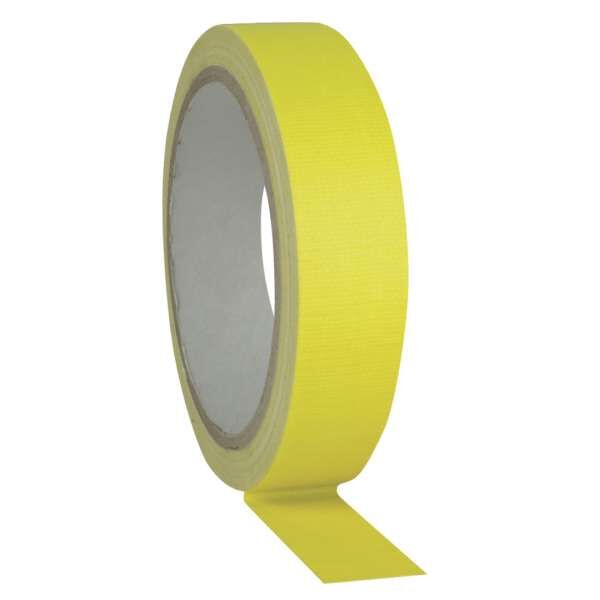 Showgear Gaffa Tape Neon Gelb 25m / 19mm