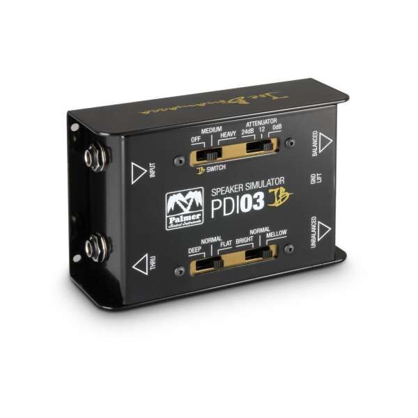 Palmer PDI 03 JB - Joe Bonamassa Signature Model Passive DI-Box mit Lautsprechersimulation