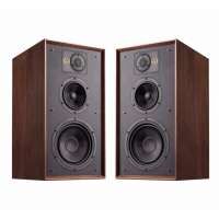 Wharfedale Linton 3-Wege Bassreflex Lautsprecher Walnut (Paar)