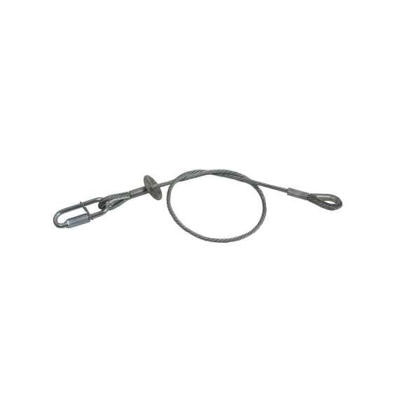 HOF Stahlseil Safety 4mm 60 cm bis 10kg